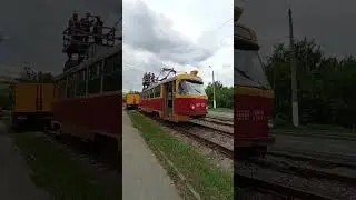 Короче, ВКМ! #transport #kharkiv #tram
