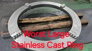 ø1860mm Large Stainless Steel Ring Machining [Many edges] - Vertical Lathe, CNC Lathe, Turning