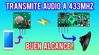 📡🔋Transmisor y Receptor de RADIOFRECUENCIA Casero con RF 433 MHz: Tutorial Paso a Paso
