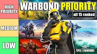 Which Warbonds you should buy First (and Last) to save Super Credits & Time | Helldivers 2