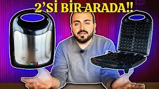 Evde Waffle Keyfi! Bu Cihazla Tost da Waffle da Çok Kolay 🍞🧇