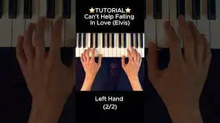 ⭐️TUTORIAL (2/2)⭐️ Can’t Help Falling in Love (Elvis Presley)