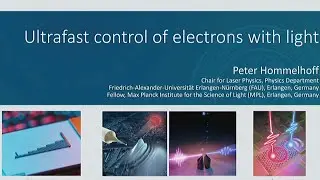 International Day of Light: “Ultra-fast control of electrons with light”