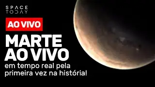 A PRIMEIRA TRANSMISSÃO AO VIVO DE MARTE
