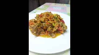Овощное рагу с баклажанами