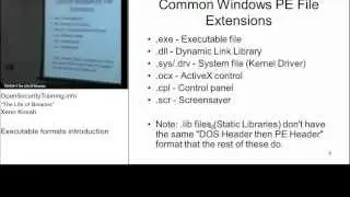 2013 Day1P3 Life of Binaries: Executables Overview