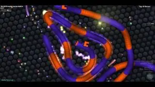 Slither.io Part 2 - Becoming a Big Snake