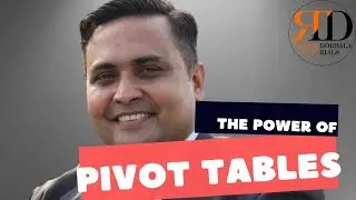 Introduction to Pivot Tables | Microsoft Excel | Analytics