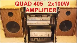 💡 Quad 405 Amplifier. Home made