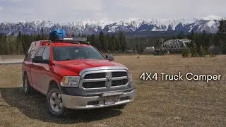 4x4 Truck Camper Life in BC | Exploring the East Kootenays in our DIY Truck Camper