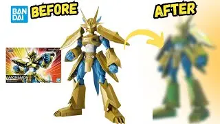Magnamon Figure-rise Standard  Custom Painted | By JP DB CUSTOMS
