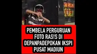 Okn*m Perguruan Foto R4$!$ Di D3p4n Padepokan Ikspi Madiun, Saudara Psht M3n4nt4n9 Du3L Okn*m ikspi