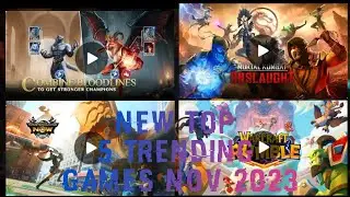 New Top 5 Trending Games Nov 2023| android games|