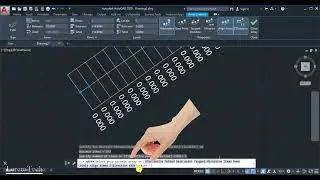 How to Mark RD-Station-Chainage at Alignment in AutoCAD2020 use Auto lisp and without Autolisp Commd