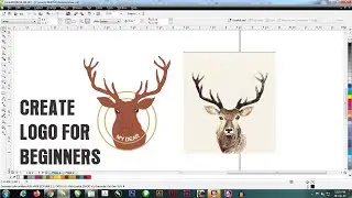 Create Logo for Beginners in coreldraw hindi