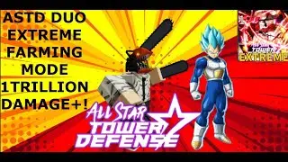 ROBLOX ASTD |EXTREME DUO DAMAGE FARM 1 TRILLION DAMAGE!!! | CHAINSAWMAN
