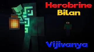 Minecraftda Herobrine bilan vijivanya qildim 😨 O'zbekcha minecraft 
