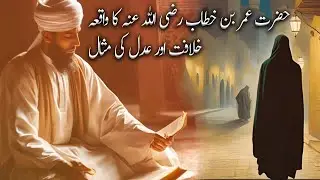 Hazrat Umar ibn al-Khattab (RA) Ka Qissa | Khilafat Aur Adal Ki Misal | Islamic Stories | Hasnain TV