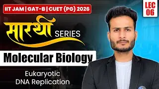 DNA Replication in Eukaryotes IIT JAM Biotechnology, GAT B & CUET PG 2026 | Molecular Biology | IFAS