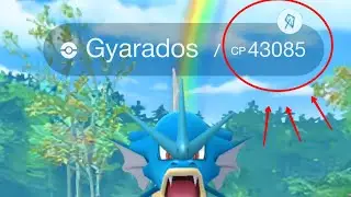 😲 HIGHEST CP gyarados ever caught in pokemon go.