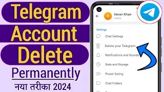How To DELETE Telegram Account 2023 Permanently [NEW UPDATE] | Telegram Account Delete Kaise Kare