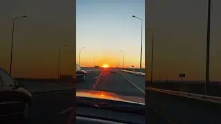 #закат #дорога #прокатилисьвечерком #гдетоуанапы