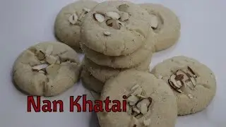 Nan Khatai - An Indian Shortbread Cookie - - Dairy Free and Eggless - Vegan