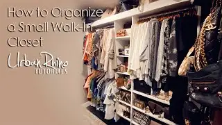 How to Organize a Small Walk-In Closet
