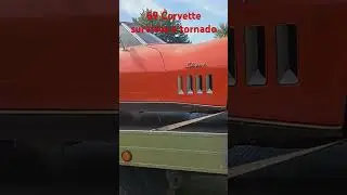#69 Corvette survives a tornado after the garage collapses totally on it with just minor damage