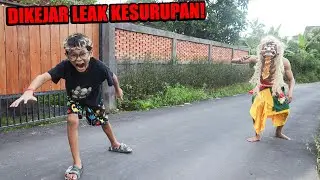 SCARY!!! CHASED BY A POSSESSED LEAK TO THE HOUSE!!!