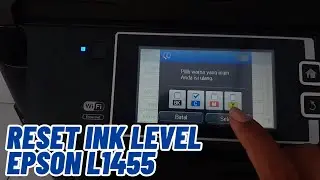 Reset ink level Epson l1455