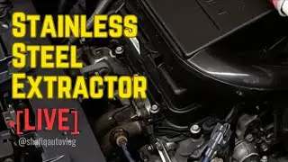 [LIVE]: Latest Exhaust Update | Axia ku kini dah fully Stainless Steel system | Senyap tapi Power!