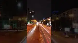 Night city traffic #city #top #timelapse #topoftheworld