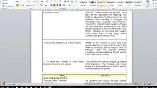 Project Proposal for Care and Education for Orphan and Poor Children