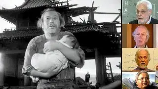 The ending (climax) of Akira Kurosawa’s film ‘Rashomon’, dissimilar opinions