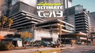 Cyberpunk 2077 Anime | ULTIMATE Cel-Shading Reshade | RTX On | Max settings