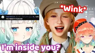 When Mint open Kiara's stream with RTX on: