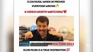 Elon musk proved everyone wrong