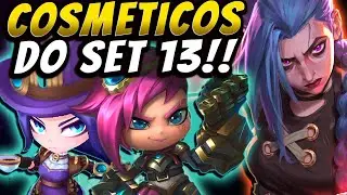 NOVOS COSMÉTICOS DO SET 13 DE ARCANE!!