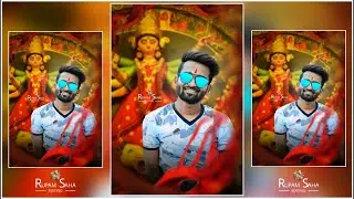 Durga Puja Special Photo Editing | Rupam Saha Editing | PicsArt & Lightroom editing