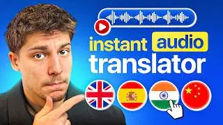 How to Translate Audio into ANY Language for Free