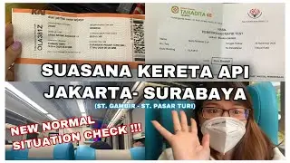 NAIK KERETA API JAKARTA - SURABAYA DI MASA NEW NORMAL MASIH PERLU RAPID GAK SIH ?? (NOVEMBER 2020)