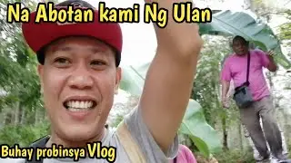 NA ABOTAN KAMI NG ULAN/DAHON SA SAGING GINAWANG PAYONG+finishing sa Bahay/BUHAY PROBINSYA