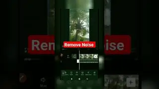 Remove Video Background noise ✔️ in Capcut 🔥