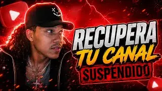 CÓMO RECUPERAR un CANAL SUSPENDIDO?  así recupere mi canal #recuperarcanal 2024