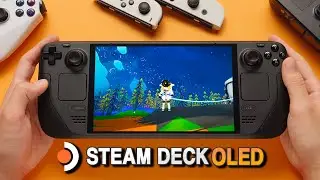 This Screen is Amazing - Steam Deck OLED vs. Switch, Ally, & Legion Go