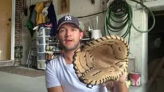 HOW TO FIX A CREASE IN A BASEBALL GLOVE