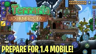 The BEST Ways to Prepare for Terraria 1.4 Mobile! (Journey's End Guide)