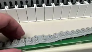 Nord Piano 3 Repair - Fixing Bad Notes - Contact Strip Replacement, Key Removal Instructions