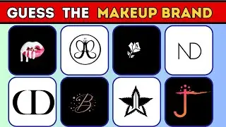 Guess the Makeup Brand Challenge💄| Ultimate Beauty Quiz